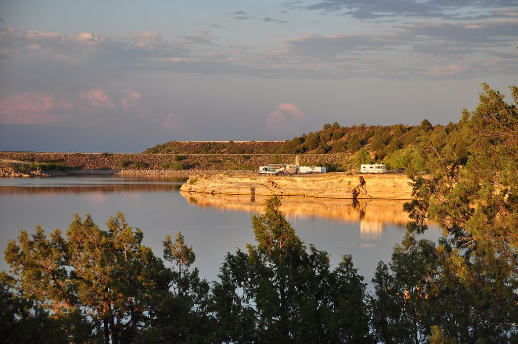 Max... On the Road Camping in Rural Clayton, New Mexico